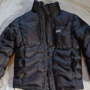 Men's Millet Mountaineering Black Puffer Jacket